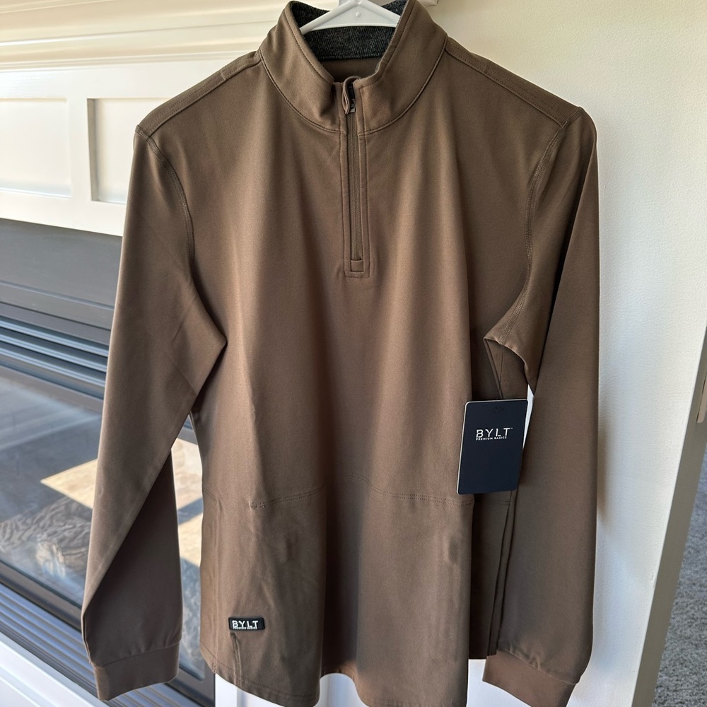 BYLT Fairway Quarter Zip Golf Top- NWT